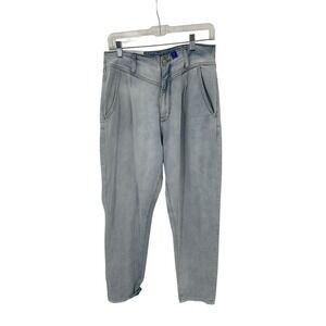 Arizona Mom Jeans Womens 11 Acid Washed Light Retro 90s 80s Hi Rise Casual